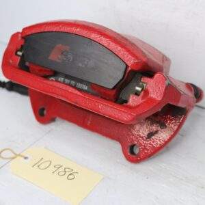 Audi 8V S3 Front Right Brake Caliper Red w Black Badge - Image 15