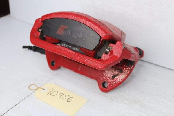 Audi 8V S3 Front Right Brake Caliper Red w Black Badge