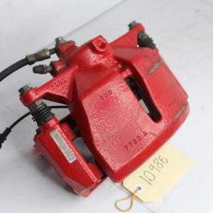 Audi 8V S3 Front Right Brake Caliper Red w Black Badge - Image 13