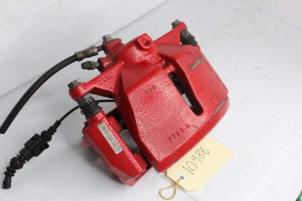 Audi 8V S3 Front Right Brake Caliper Red w Black Badge