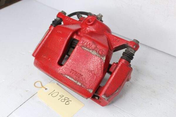 Audi 8V S3 Front Right Brake Caliper Red w Black Badge