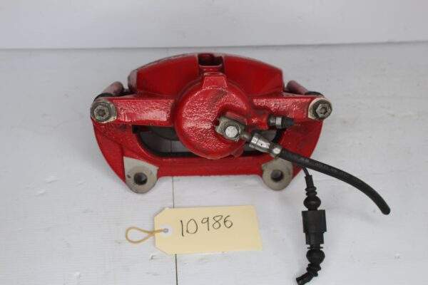 Audi 8V S3 Front Right Brake Caliper Red w Black Badge