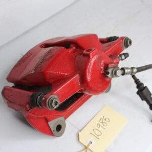 Audi 8V S3 Front Right Brake Caliper Red w Black Badge - Image 10