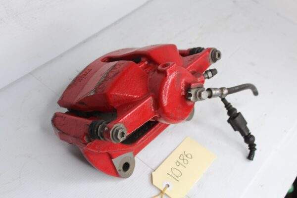 Audi 8V S3 Front Right Brake Caliper Red w Black Badge