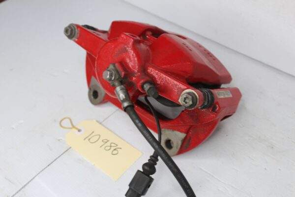 Audi 8V S3 Front Right Brake Caliper Red w Black Badge