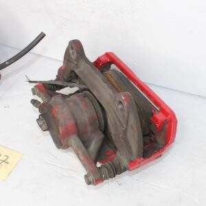 Audi 8V S3 Front Brake Caliper Set Pair Red w Black Badge - Image 3
