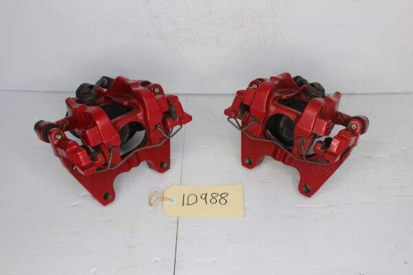 Audi 8V S3 Rear Brake Caliper Set Pair Red