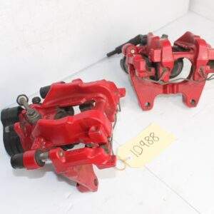 Audi 8V S3 Rear Brake Caliper Set Pair Red - Image 2