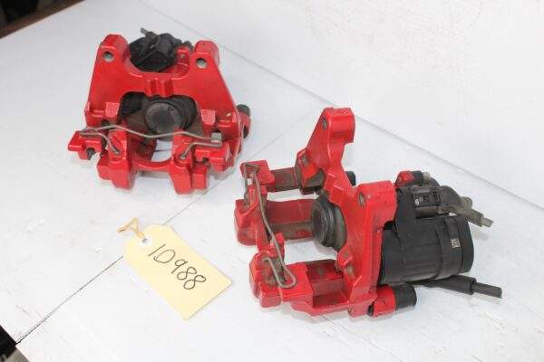 Audi 8V S3 Rear Brake Caliper Set Pair Red