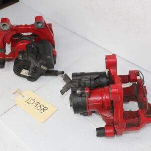 Audi 8V S3 Rear Brake Caliper Set Pair Red - Image 4