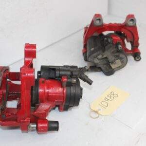 Audi 8V S3 Rear Brake Caliper Set Pair Red - Image 3