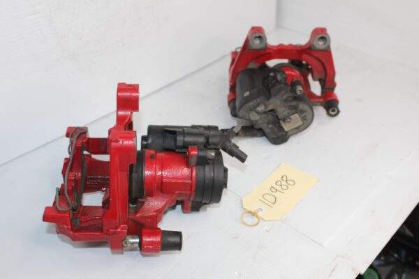 Audi 8V S3 Rear Brake Caliper Set Pair Red