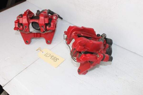 Audi 8V S3 Rear Brake Caliper Set Pair Red