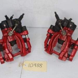 Audi 8V S3 Rear Brake Caliper Set Pair Red - Image 14