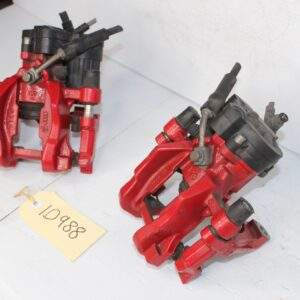 Audi 8V S3 Rear Brake Caliper Set Pair Red - Image 13