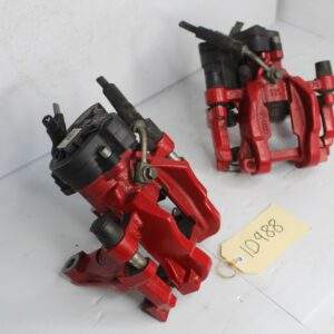 Audi 8V S3 Rear Brake Caliper Set Pair Red - Image 12