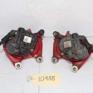 Audi 8V S3 Rear Brake Caliper Set Pair Red - Image 11