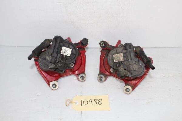 Audi 8V S3 Rear Brake Caliper Set Pair Red
