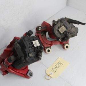 Audi 8V S3 Rear Brake Caliper Set Pair Red - Image 10