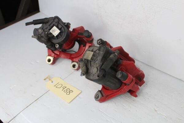 Audi 8V S3 Rear Brake Caliper Set Pair Red