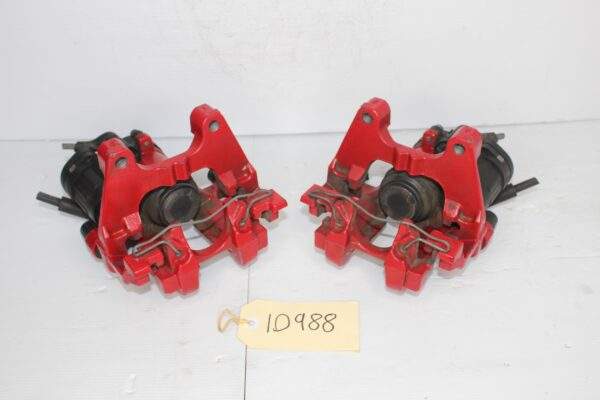 Audi 8V S3 Rear Brake Caliper Set Pair Red