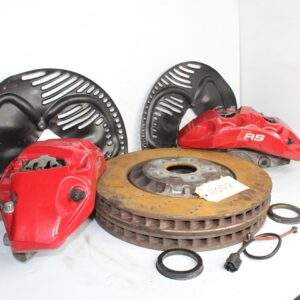 Audi F3 RSQ3 Akebono 6 Piston Brake Caliper Set 374mm - Image 2