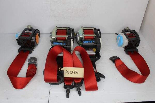 Mercedes Benz W176 W117 A45 CLA45 Seat Belt Pre Tensioner Set - RED