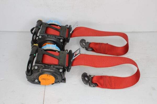 Mercedes Benz W176 W117 A45 CLA45 Seat Belt Pre Tensioner Set - RED
