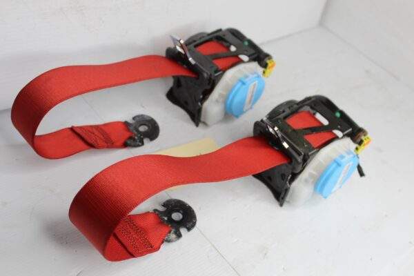 Mercedes Benz W176 W117 A45 CLA45 Seat Belt Pre Tensioner Set - RED