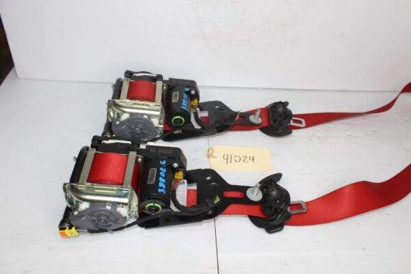 Mercedes Benz W176 W117 A45 CLA45 Seat Belt Pre Tensioner Set - RED