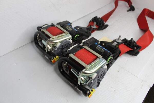 Mercedes Benz W176 W117 A45 CLA45 Seat Belt Pre Tensioner Set - RED