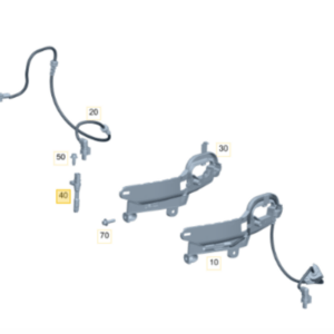 Mercedes Benz W177 A250 Front Wheel Speed ABS Sensor A2479050000 - Image 2