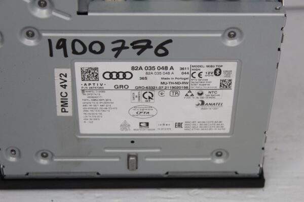 Audi Q3 RSQ3 MIB3 High Multimedia MMi Radio Infotainment Control Unit 82A035048A