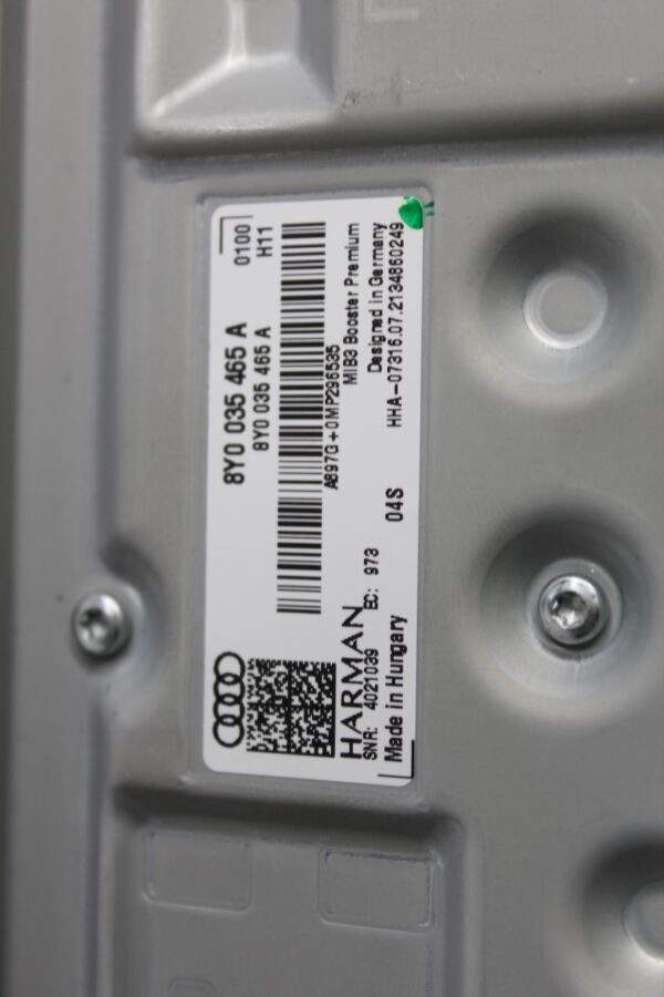 Audi Q1 Q3 RSQ3 Q4 S4 RSQ8 Q8 Radio Sound System Amplifier 8Y0035465A