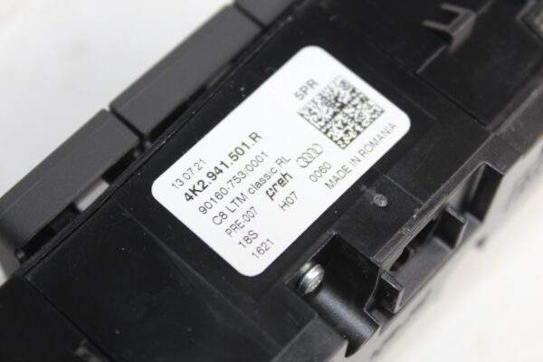 Audi F3 Q3 RSQ3 Lighting Control Switch Panel 4K2941501R