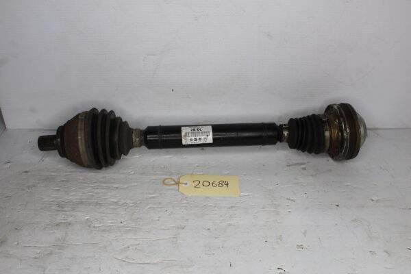 Volkswagen Golf Mk6 R Front Right Driveshaft Axle CV 3C0407272BD, 3C0407452HX