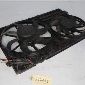 Volkswagen Golf Mk6 R CDL Twin Radiator Fan With Shroud 1K0121205AD, 1K0121207B - Image 2