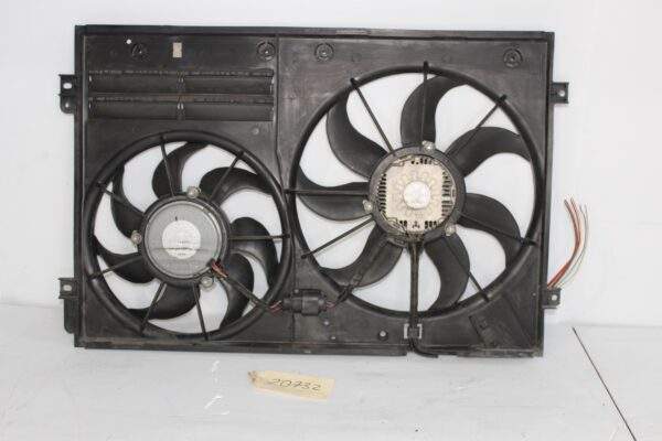 Volkswagen Golf Mk6 R CDL Twin Radiator Fan With Shroud 1K0121205AD, 1K0121207B