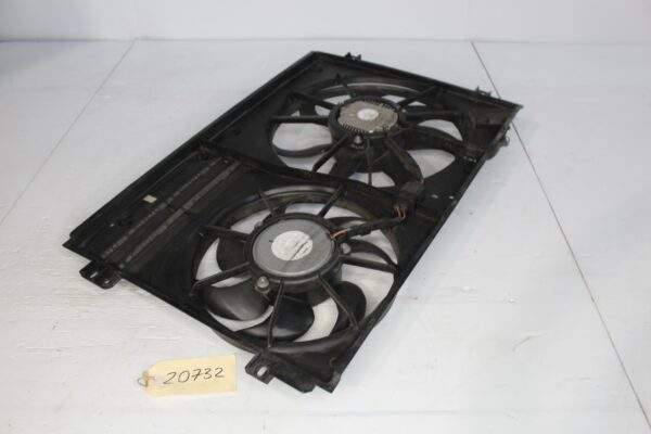 Volkswagen Golf Mk6 R CDL Twin Radiator Fan With Shroud 1K0121205AD, 1K0121207B