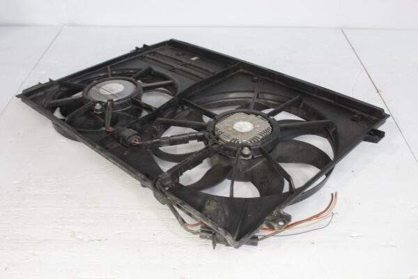 Volkswagen Golf Mk6 R CDL Twin Radiator Fan With Shroud 1K0121205AD, 1K0121207B