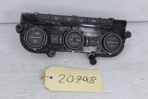 Volkswagen Golf Mk7 AC Heater Climate Control Switch Panel 5G0907044T