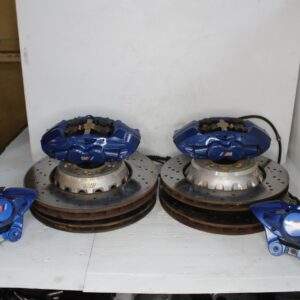 BMW F80 F82 M3 M4 Competition Brake Caliper Front Rear Full Set BLUE