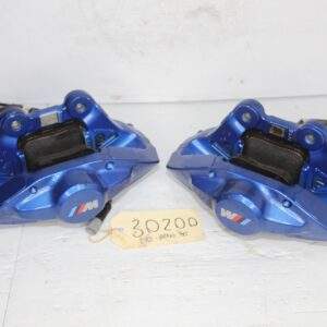 BMW F80 F82 M3 M4 Competition Brake Caliper Front Rear Full Set BLUE - Image 3