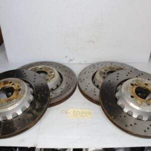 BMW F80 F82 M3 M4 Competition Brake Caliper Front Rear Full Set BLUE - Image 11