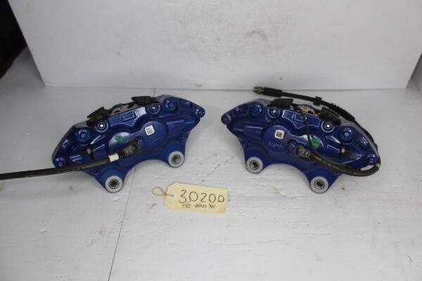 BMW F80 F82 M3 M4 Competition Brake Caliper Front Rear Full Set BLUE