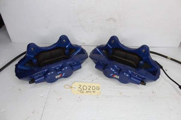 BMW F80 F82 M3 M4 Competition Brake Caliper Front Rear Full Set BLUE