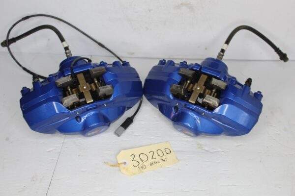 BMW F80 F82 M3 M4 Competition Brake Caliper Front Rear Full Set BLUE