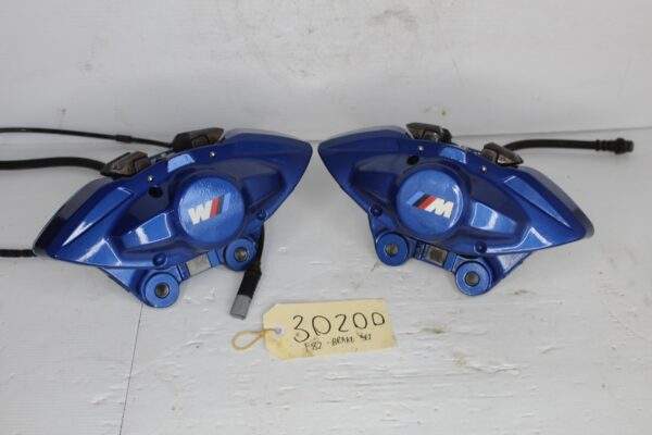 BMW F80 F82 M3 M4 Competition Brake Caliper Front Rear Full Set BLUE