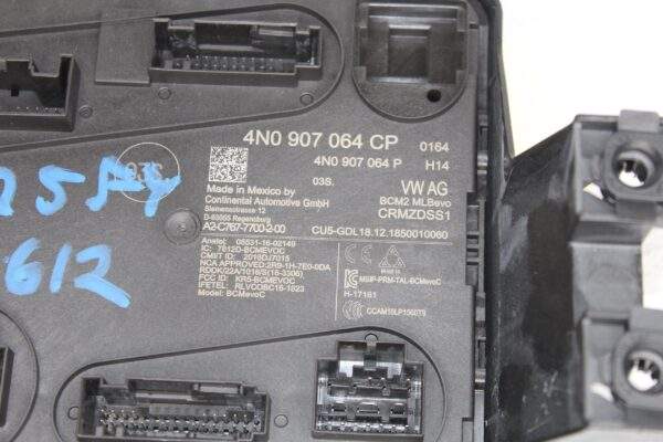Audi FY Q5 Rear Body Control Module Convenience System 4N0907064CP, 4N0907064CH