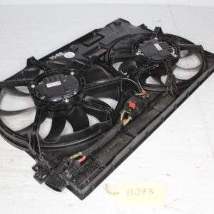 Audi RSQ3 RS3 Twin Radiator Fan Ring with Fans and Shroud 5WA121203T - Image 2